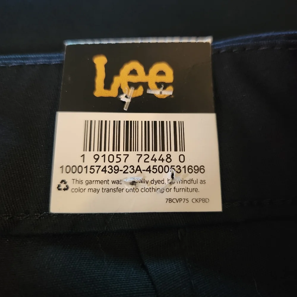 LEE Mid-Rise Straight Leg Pants